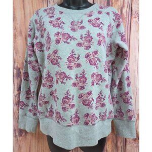 The North Face Womens Floral Print Sweatshirt Small